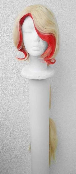 Charlie Morningstar Hazbin Hotel wig peruka długa blond cosplay kitka