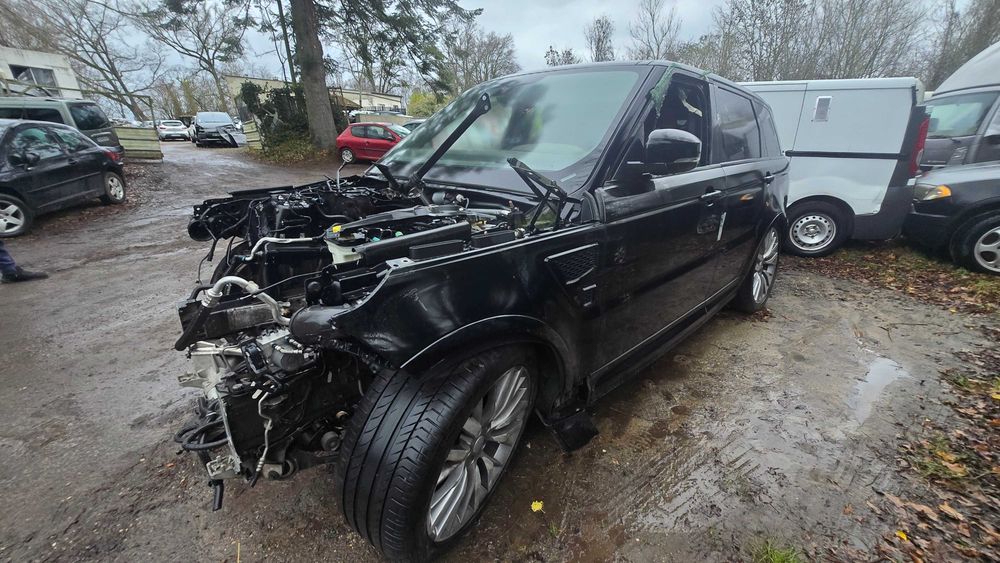 Range rover sport  svr fotele racaro kompletny środek
