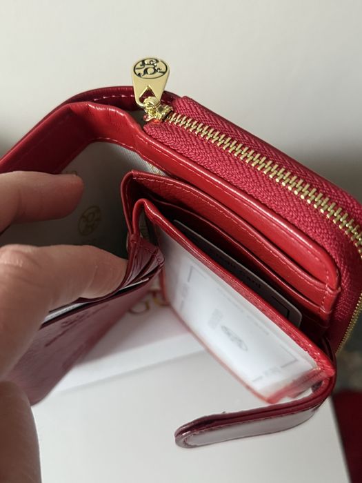 Portfel Gregorio ze skóry nowy