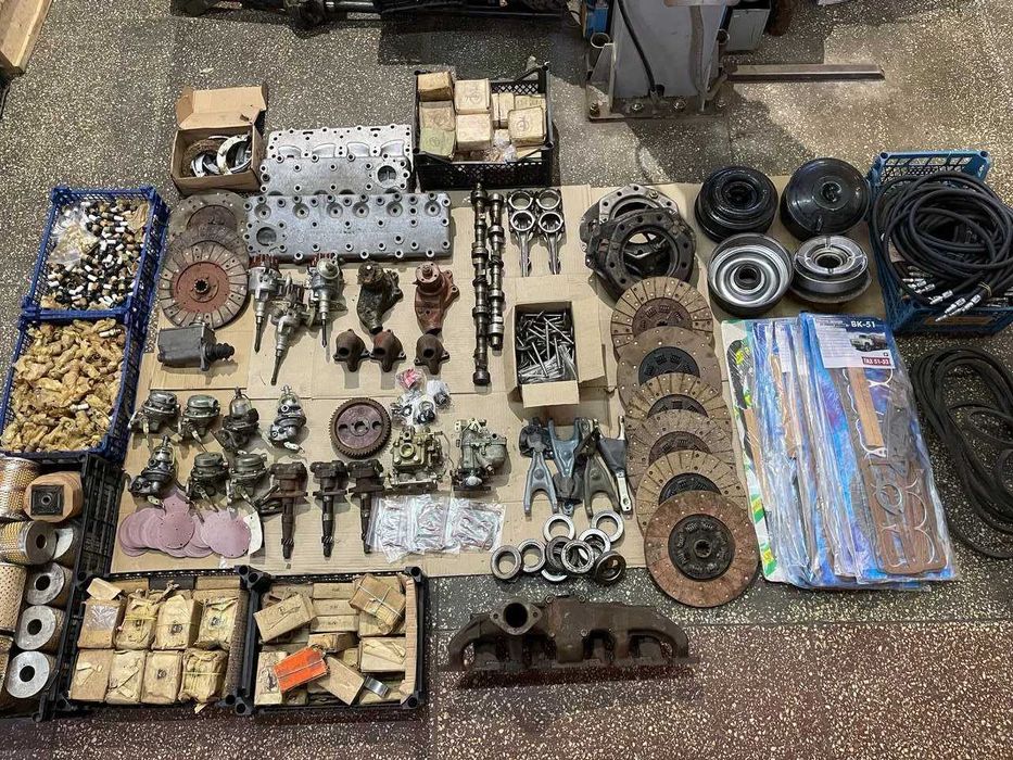 Запчасти двигателя Газ 51, Газ 52, Газ 63, Газ 69, погрузчик Львовский