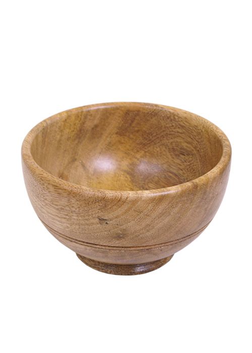 Drewniana Miska O Średnicy Ok. Średnica 15Cm - Bm