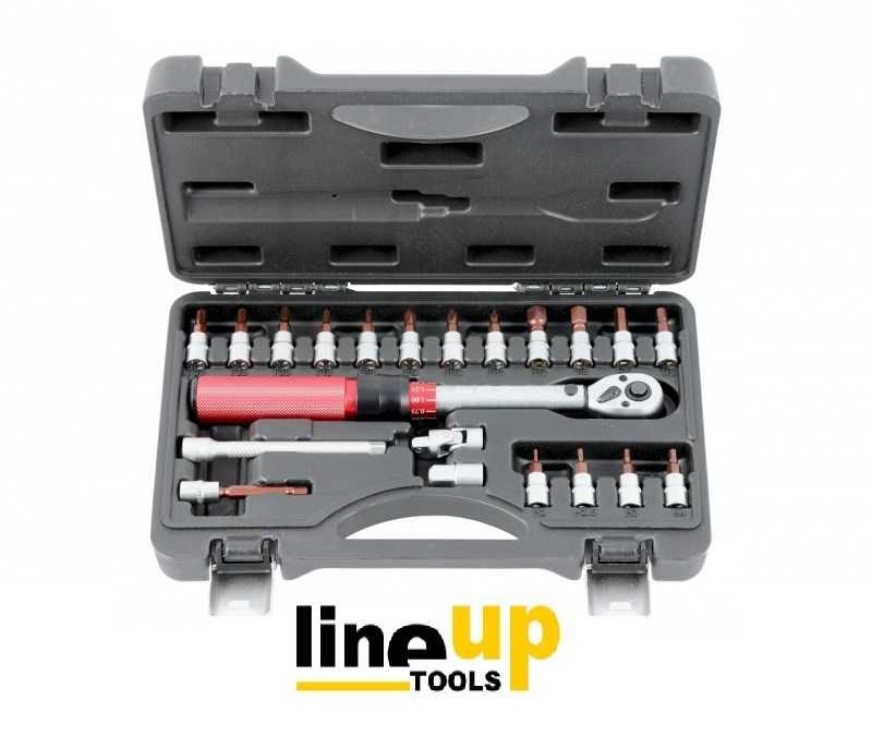 Chave Dinamométrica / Torque 1/4 5-25 Nm 21Pcs PROMOÇÃO (C/Iva)