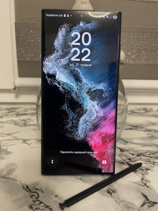 Samsung Galaxy S22 ULTRA 5G SM-S908U 8/128GB Phantom Black Snapdragon 8 Gen 1 5000 мАг