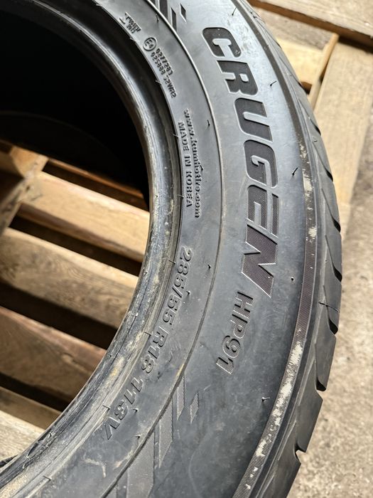 Літні шини 285/55 R18 Kumho Crugen HP91 2шт. 7,7мм