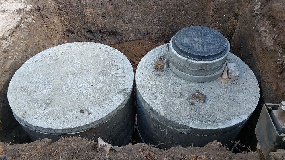 Септік, каналізація, зливна яма "під ключ". Колодець. Кольца бетонні.