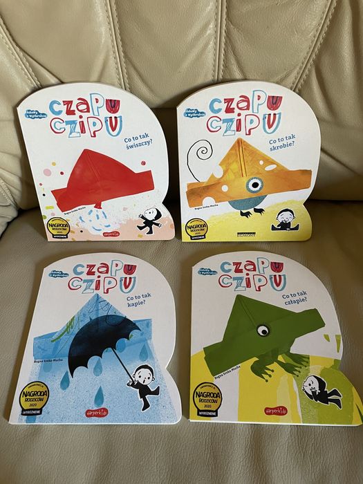 Zestaw logopedyczny Czapu Czipu aktywne czytanie zabawy z wyobraźnią