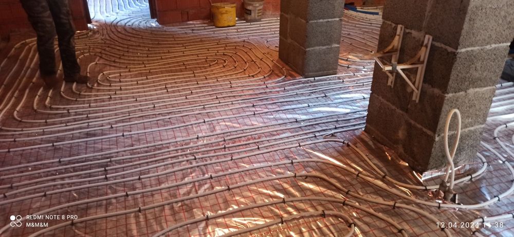 Ogrzewanie podłogowe z gwarancją.