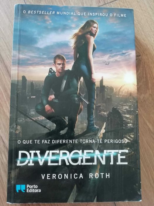 livros: Insurgente, Divergente e Convergente