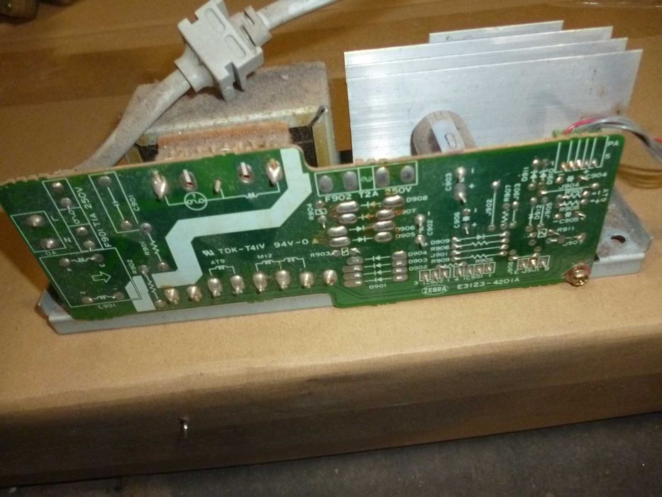 блок питания для видео магнитофон sharp