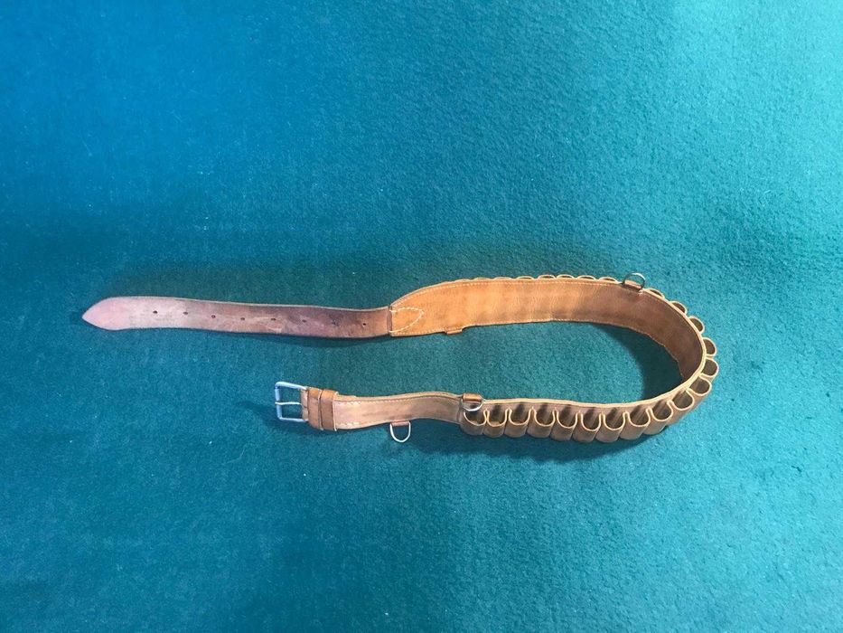 Myśliwskie - futerał, wycior, pas nabojowy, pasek, troki - komplet