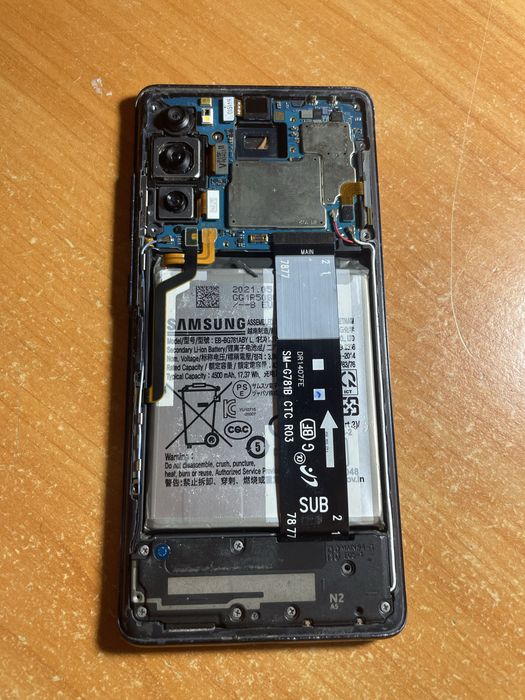 Samsung s20fe запчастини розбір