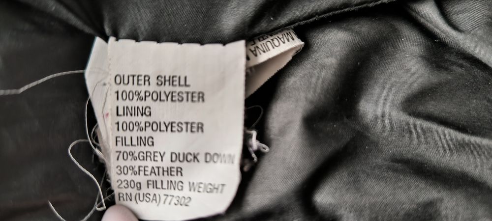 Zimowa, puchowa kurtka ZARA, rozmiar 36