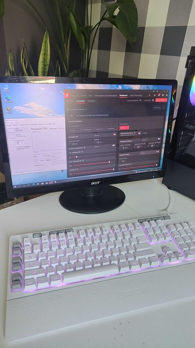 Gaming komputer do Gier CS2 Minecraft Roblox Fortnite Apex CoD Rx6600