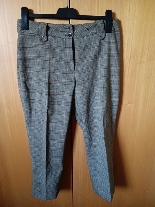 Calcas xadrez curtas