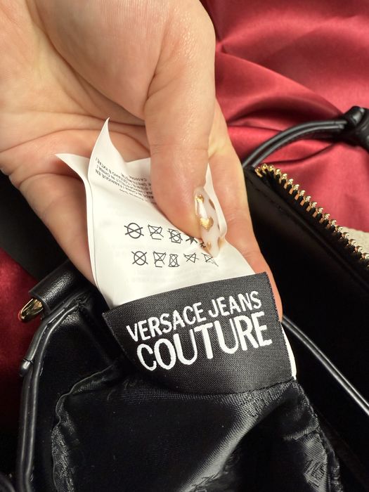 Оригінальна нова сумка Versace Jeans Couture 74VA4BV2 чорна Версаче