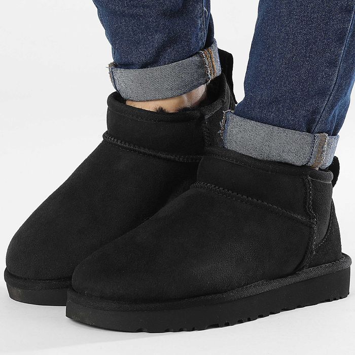 ОРИГІНАЛ‼️ UGG Classic Ultra Mini 1116109-BLK ботинки угги женские УГГ