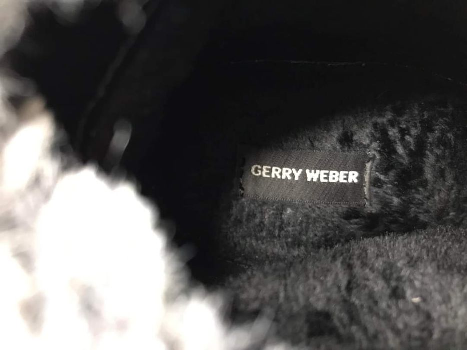 Botki skorzane ocieplane Gerry Weber Rozmiar 36