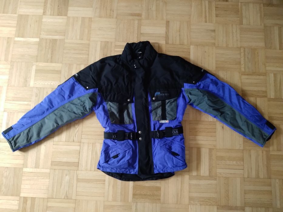 Kurtka motocyklowa Polo M niebieska czarna