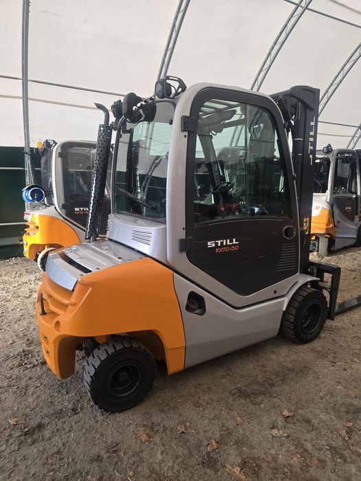 STILL RX 70 -3 T DIESEL kabina 5 sekcji triplex