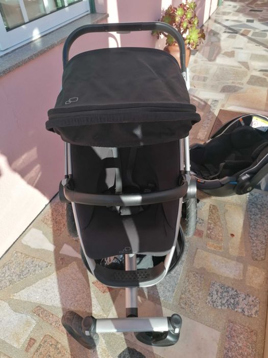 Conjunto carrinho +baby coq
