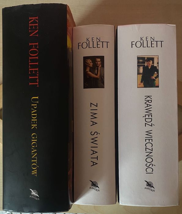 Ken Follet trylogia STULECIE twarda okładka