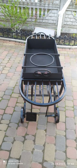 Кований мангал з підставкою під казан/метал 4мм./Ручна робота