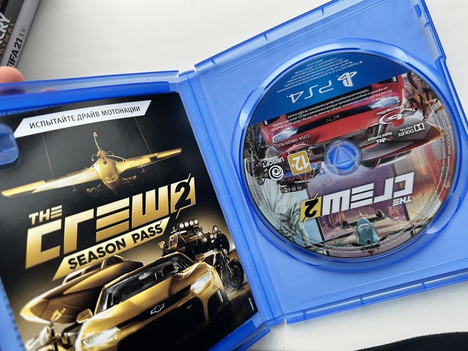 Диск игра на PS4 The Crew2