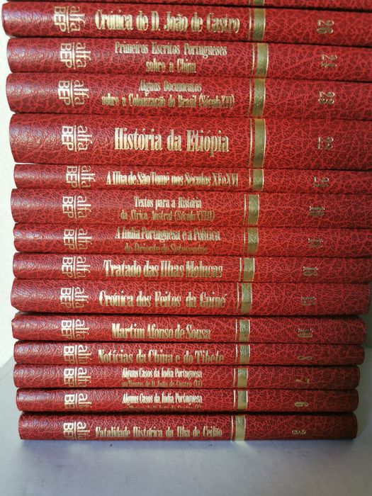 Biblioteca da Expansão Portuguesa, Alfa - 23 títulos