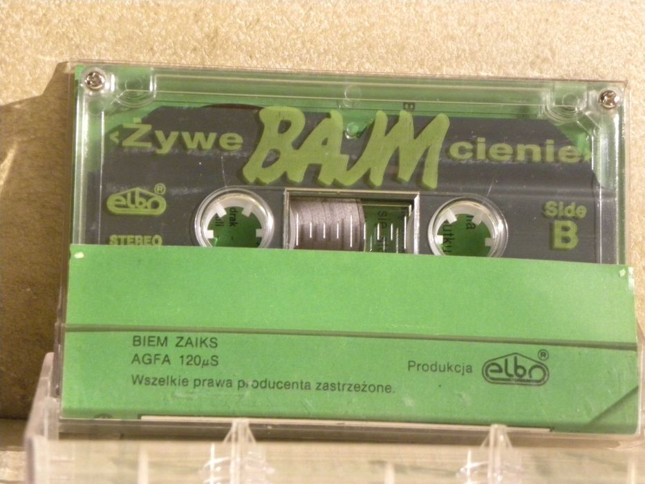 kaseta magnetofonowa BAJM żywe cienie elbo