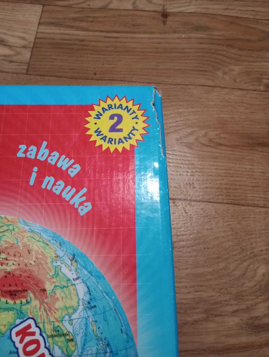 Gra edukacyjna, planszowa Poznaj świat, Alexander