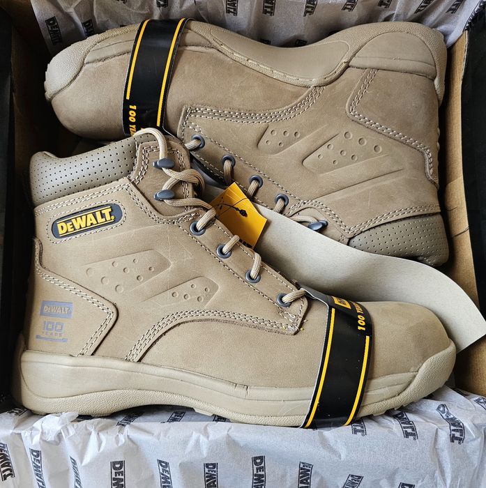 Buty robocze Dewalt .Bolster Stone i Bolster Honey Skórz