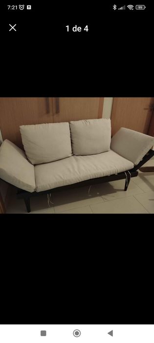 Sofá/espreguiçareira de jardim