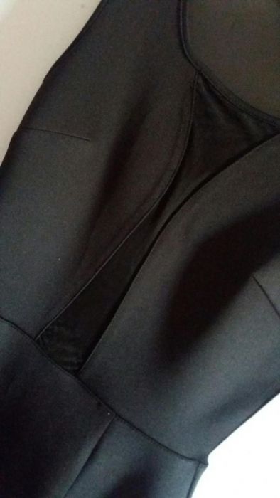 Vestido justo Preto da new yorker