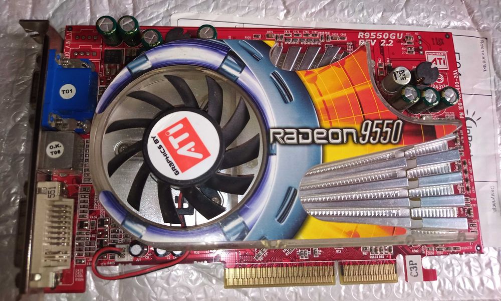 Radeon 9550 Agp karta graficzna