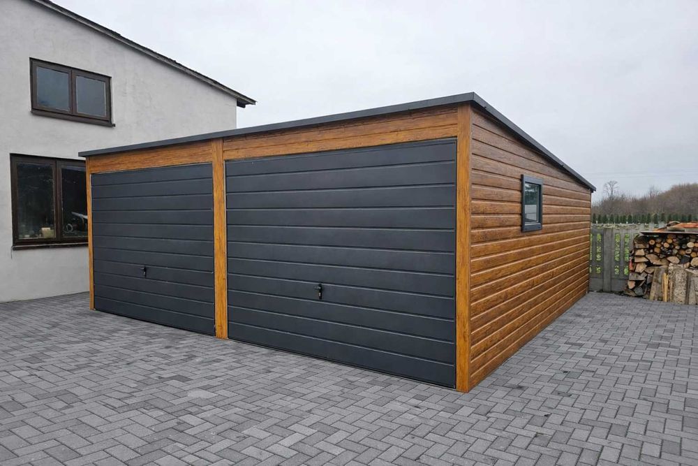 Garaż blaszany 5x6