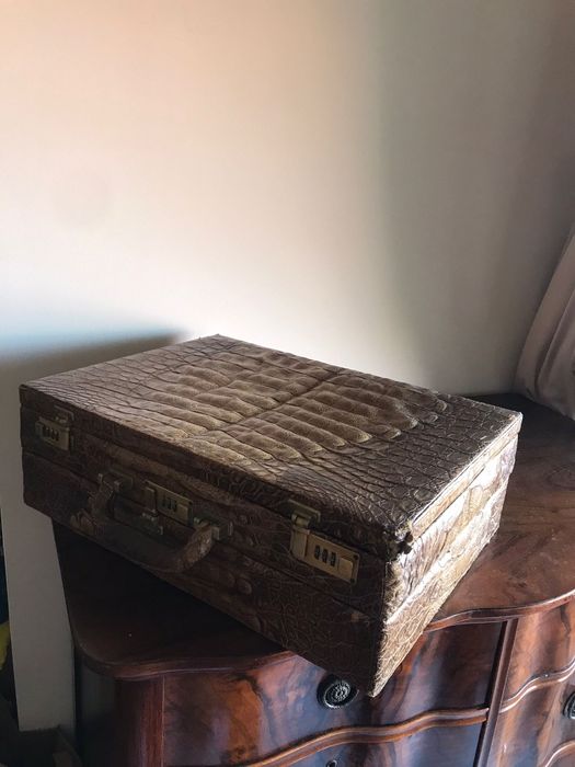 Mala pele crocodilo verdadeira