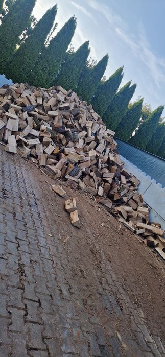 Drewno kominkowe dąb suchy