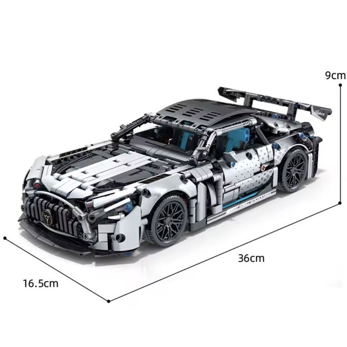 Zestaw klocków Mercedes AMG GTR 1466 elementów