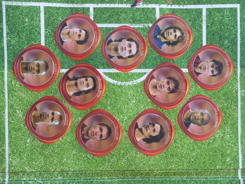 Colecção completa euro 2004.