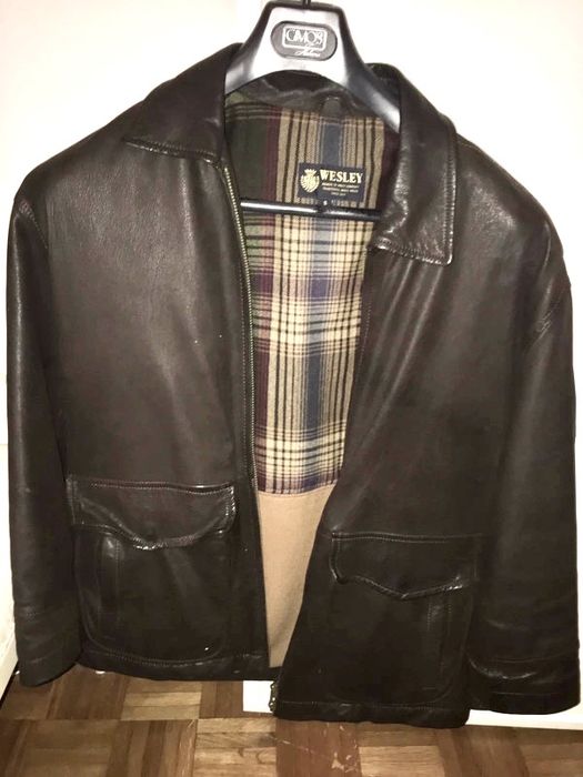 Casaco Pele Couro Castanho