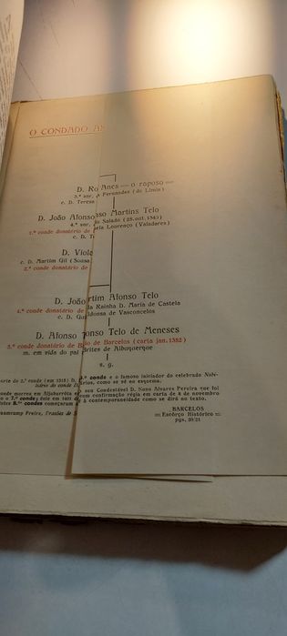Barcelos, Resenha Histórica-Pitoresca-Artística (1927)