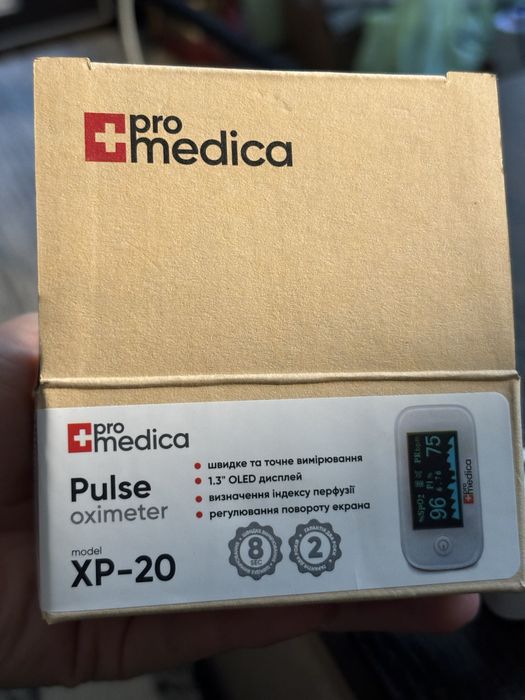 Пульсоксиметр promedica новий