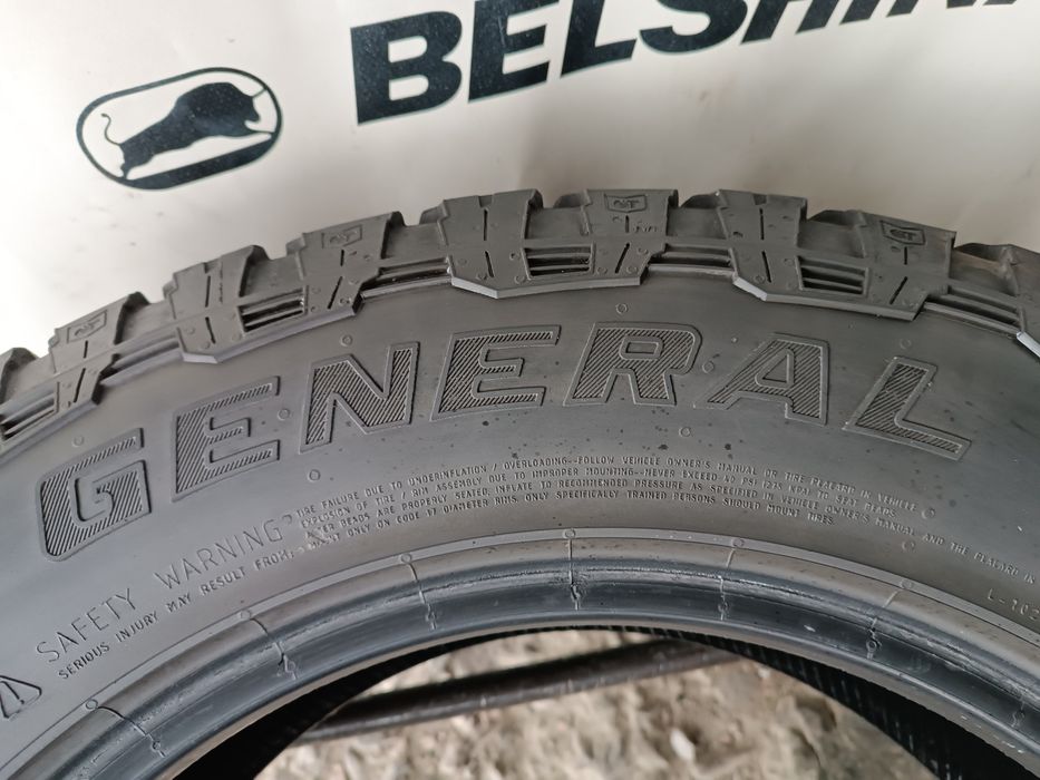 Всесезонні шини 235/65 R17 General grabber at3
