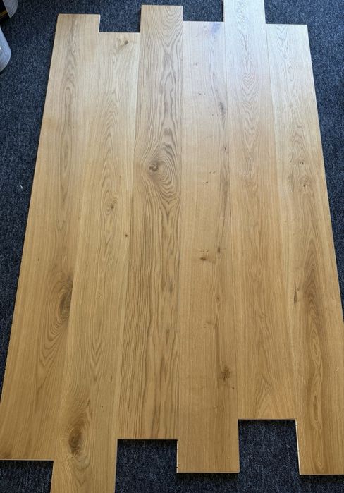 Deska dębowa 11x190x1800-2000 Rustic Olej UV