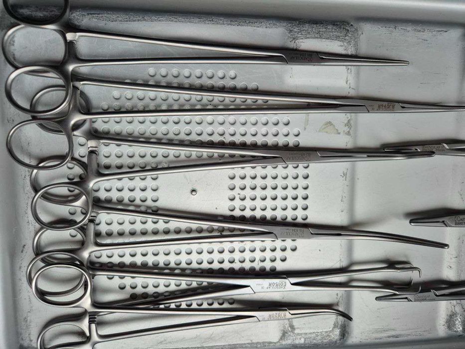Зажимы, иглодержатели, десектора, (многоразовый) Aesculap, Wolf,