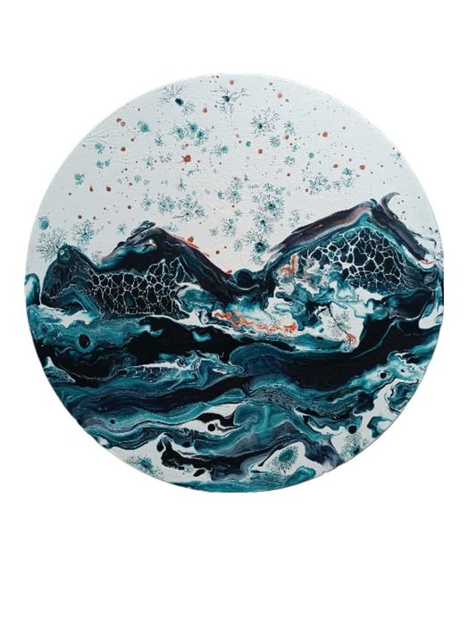 Wyprzedaż obrazów abstrakcyjnych Abstrakcja Obraz do salonu