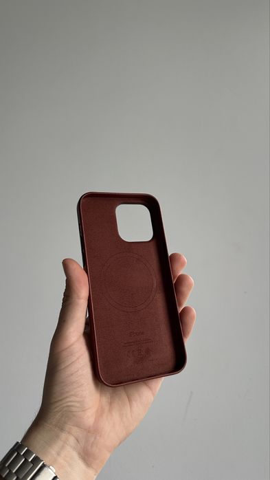 Skórzane Magsafe Etui do Iphone 14 Pro Max Umber