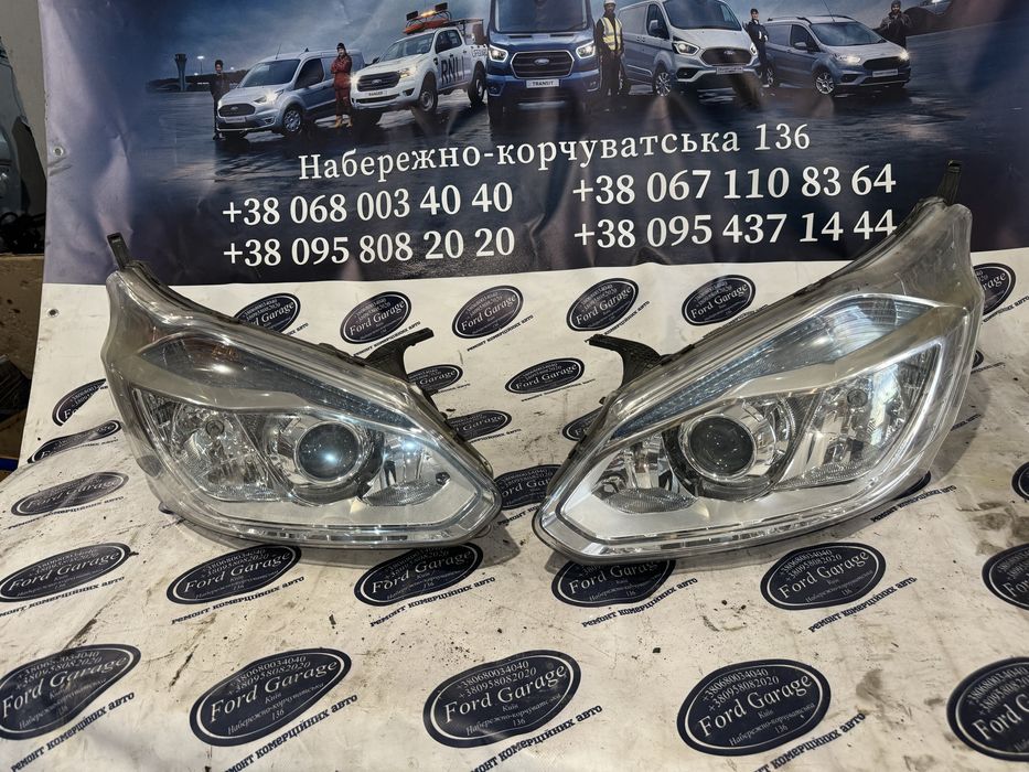 Фари передні ford custom форд кастом