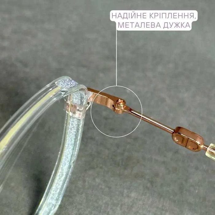 Жіночі комп’ютерні окуляри Blue Blocker білі + Код 2988 C2