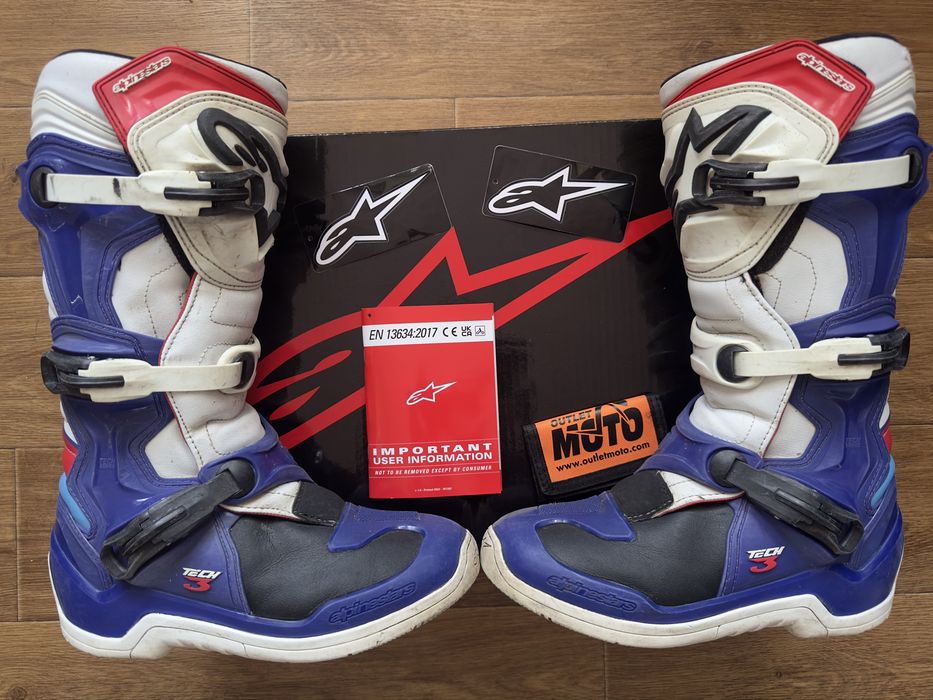 Мотоботы Alpinestars Tech 3 практически новые